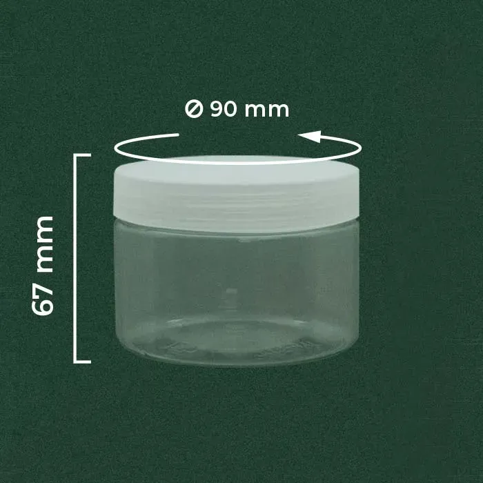 Jar Kosmetik 300ml Tebal | Wingoh Albindo
