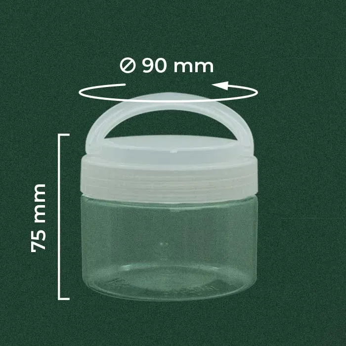 Toples Bumbu 300ml Handle | Wingoh Albindo