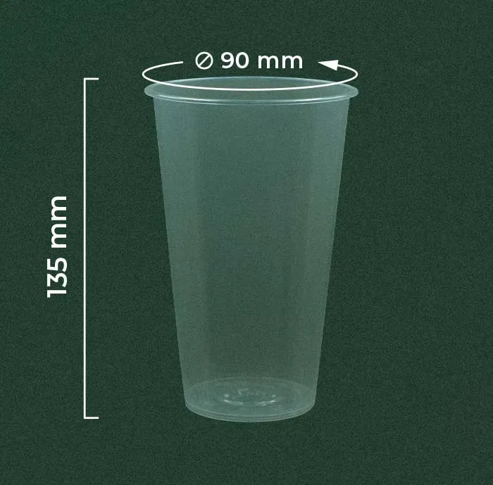 Thinwall Cup Bening 500ml | Wingoh Albindo