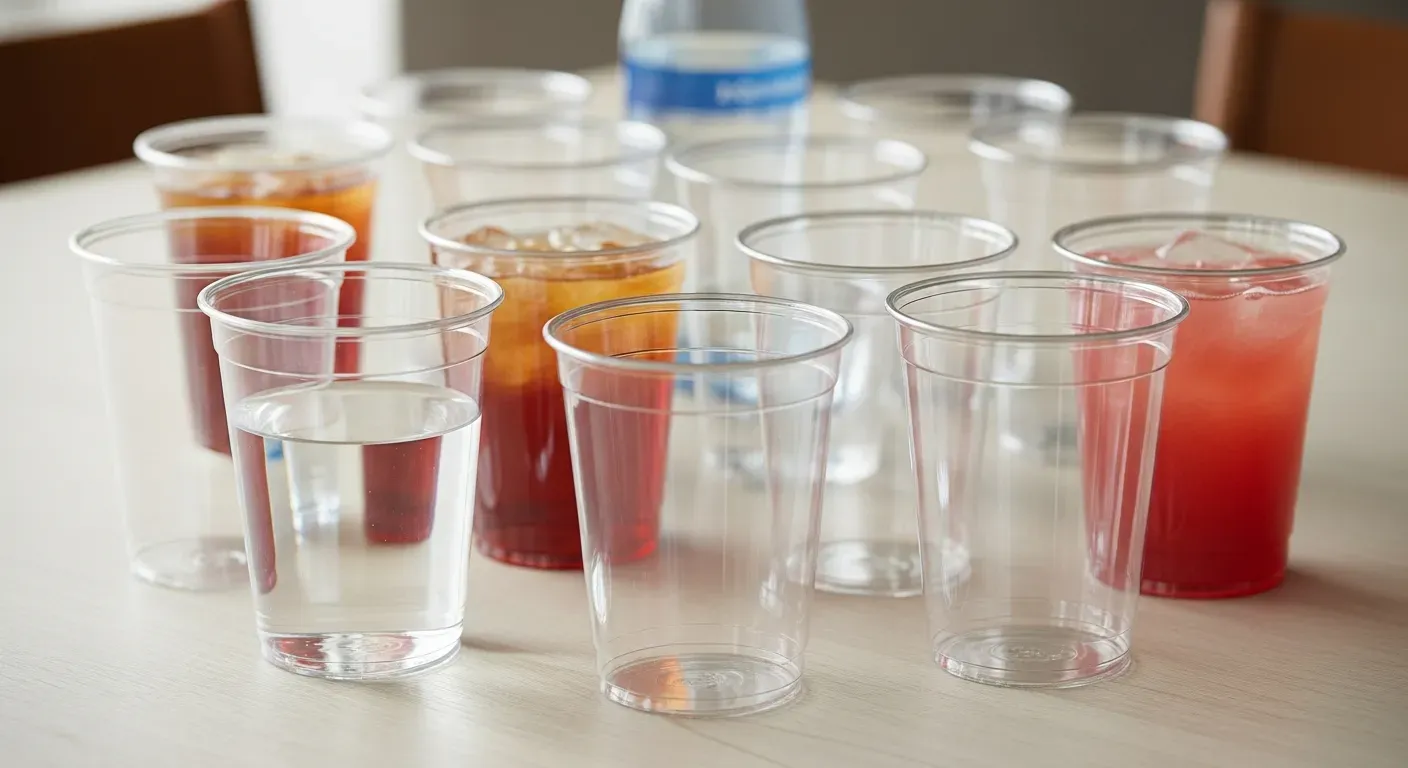 Tujuh tren desain cup plastik modern untuk bisnis minuman F&B termasuk minimalis clean look dan warna earthy tone
