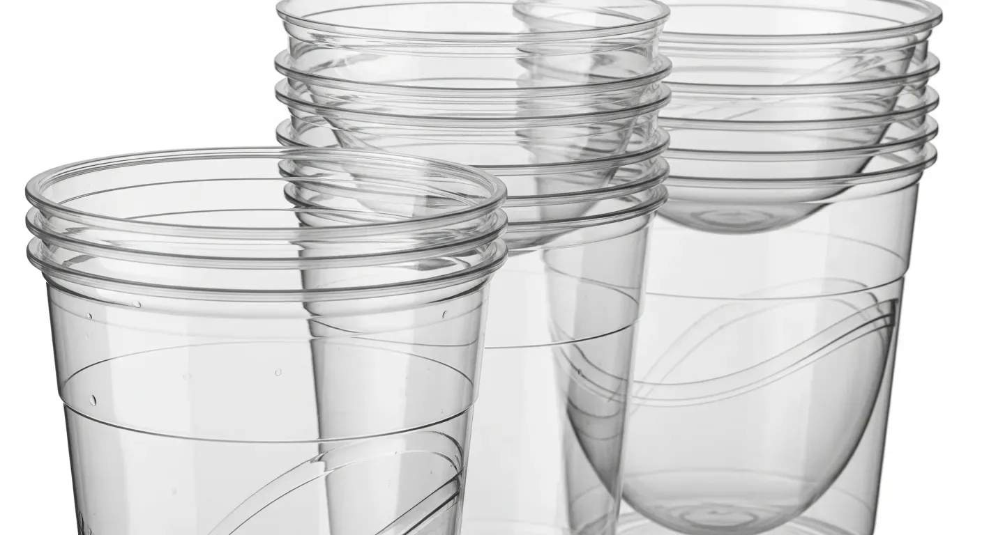 Keunggulan utama plastik PP polypropylene untuk cup minuman food-grade berkualitas tinggi