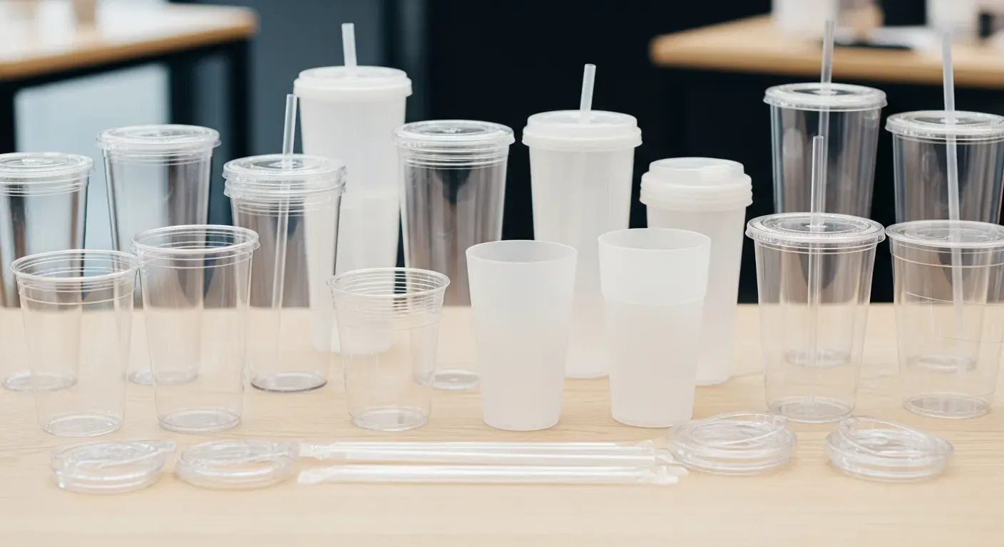 Panduan memilih inovasi cup plastik yang tepat untuk kebutuhan bisnis berdasarkan material dan spesifikasi teknis