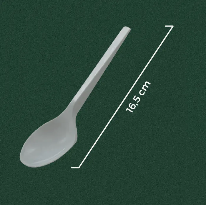 Sendok Makan Plastik 16.5cm